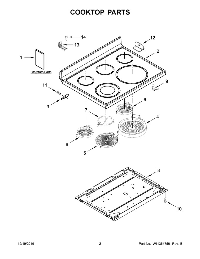 Diagram for YMER8800FW2