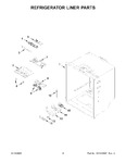 Diagram for 03 - Refrigerator Liner Parts