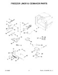 Diagram for 04 - Freezer Liner & Icemaker Parts