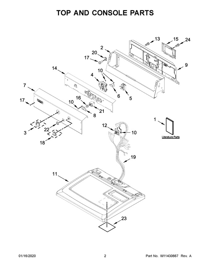 Diagram for MGDP576KW0