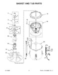 Diagram for 04 - Basket And Tub Parts