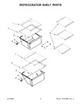 Diagram for 04 - Refrigerator Shelf Parts