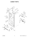 Diagram for 02 - Cabinet Parts