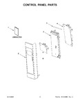 Diagram for 02 - Control Panel Parts