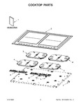 Diagram for 02 - Cooktop Parts