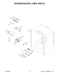 Diagram for 03 - Refrigerator Liner Parts