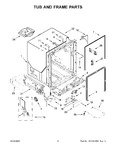 Diagram for 04 - Tub And Frame Parts