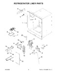 Diagram for 03 - Refrigerator Liner Parts