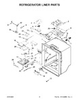 Diagram for 03 - Refrigerator Liner Parts