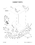 Diagram for 02 - Cabinet Parts