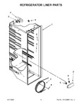 Diagram for 03 - Refrigerator Liner Parts