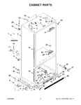 Diagram for 02 - Cabinet Parts