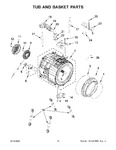 Diagram for 06 - Tub And Basket Parts