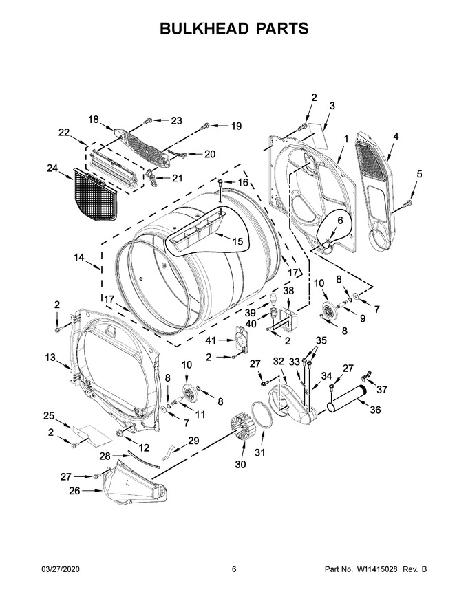 Diagram for MED6230HW0