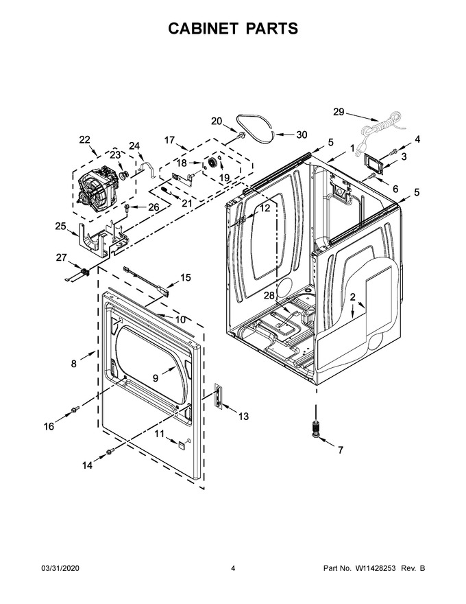 Diagram for MGD6230RHW0