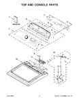 Diagram for 02 - Top And Console Parts