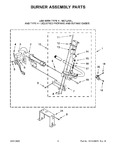 Diagram for 05 - Burner Assembly Parts