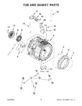 Diagram for 06 - Tub And Basket Parts