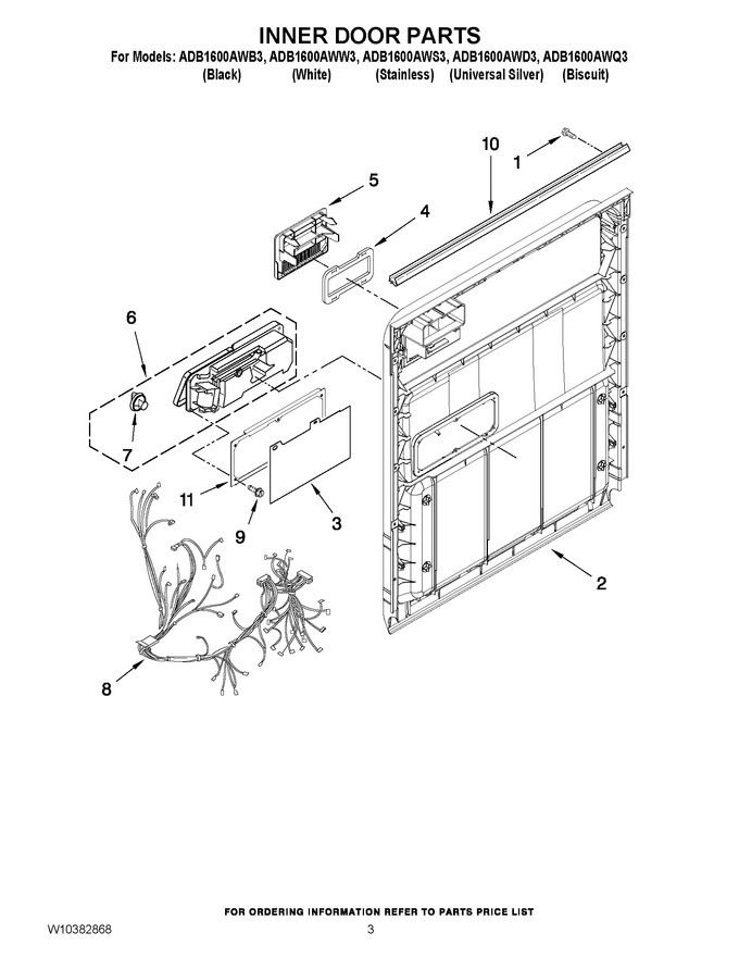 Diagram for ADB1600AWB3