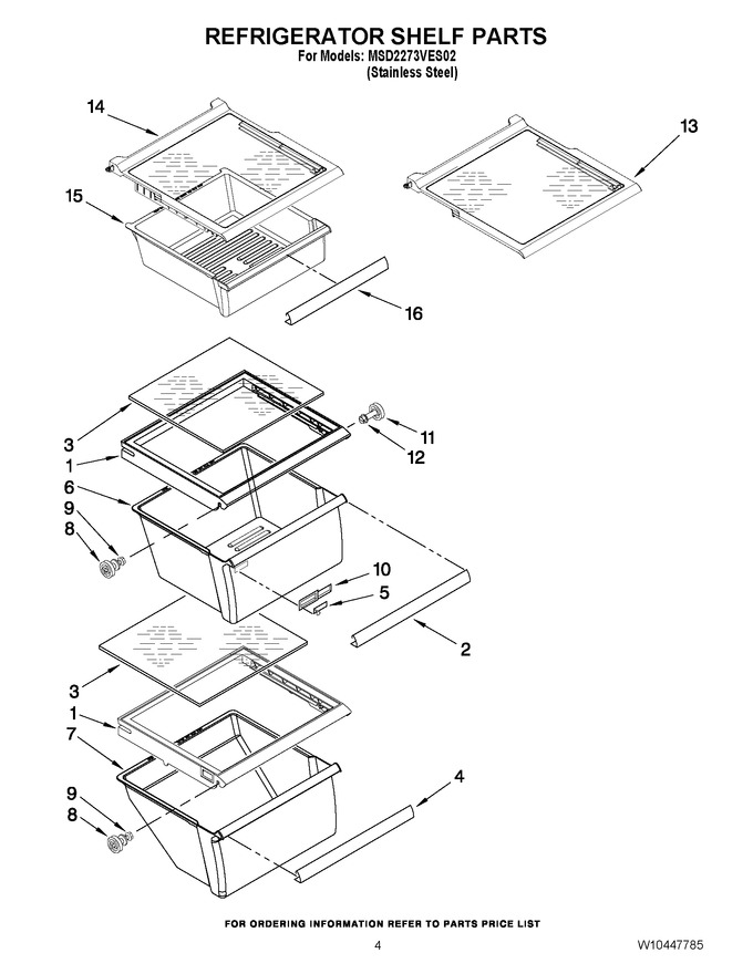 Diagram for MSD2273VES02