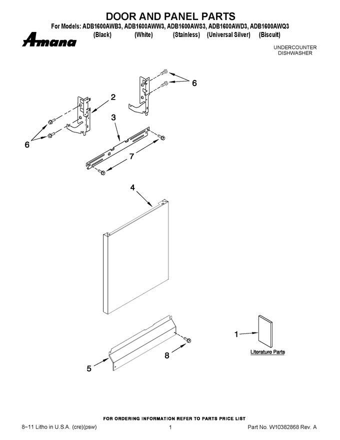 Diagram for ADB1600AWB3