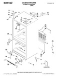 Diagram for 01 - Cabinet Parts