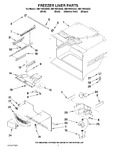 Diagram for 02 - Freezer Liner Parts