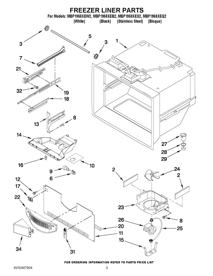 Diagram for MBF1958XEW2