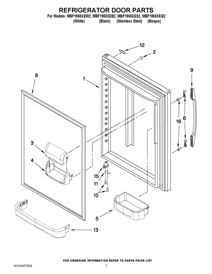 Diagram for MBF1958XEW2