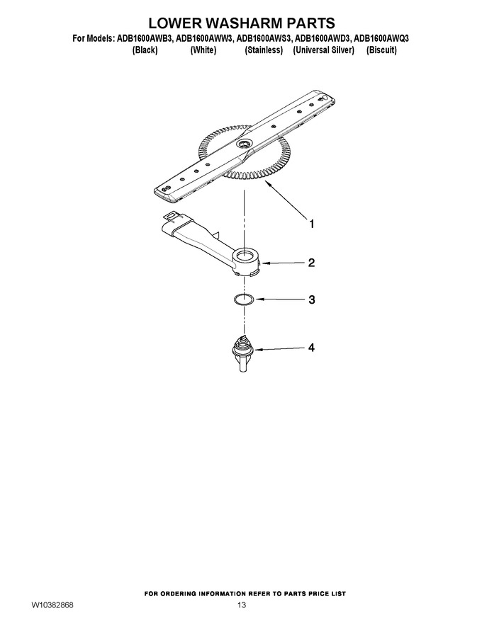 Diagram for ADB1600AWW3