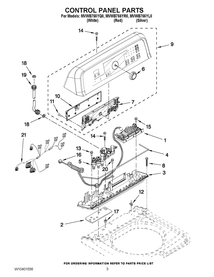 Diagram for MVWB755YR0