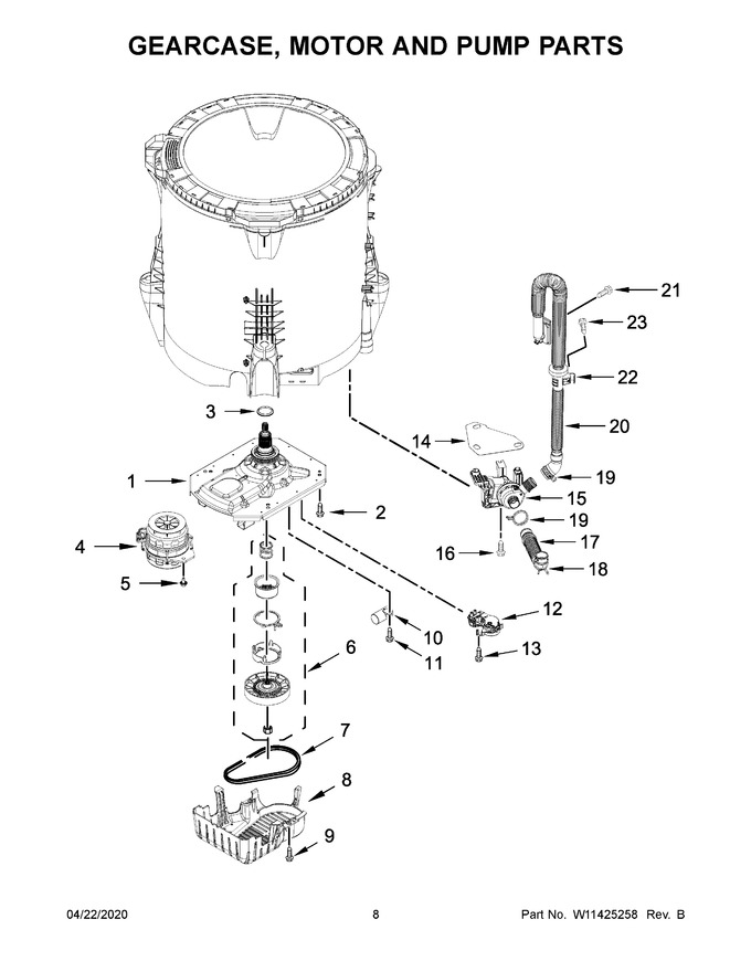 Diagram for MVW6230RHW0