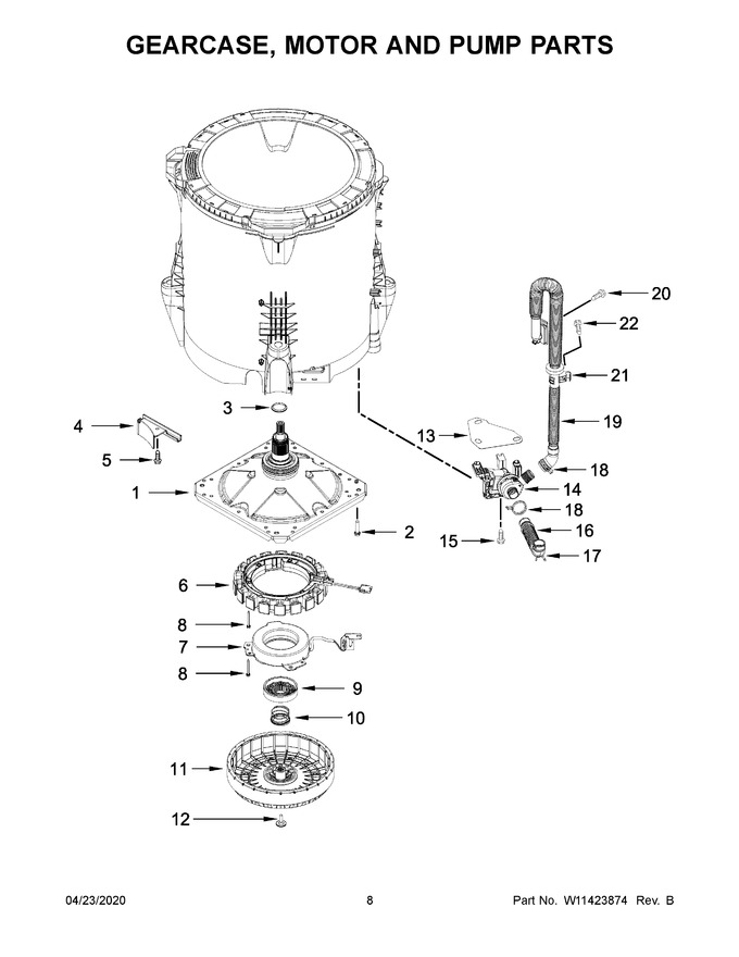 Diagram for MVW7230HW0