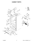 Diagram for 02 - Cabinet Parts