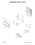 Diagram for 09 - Dispenser Front Parts