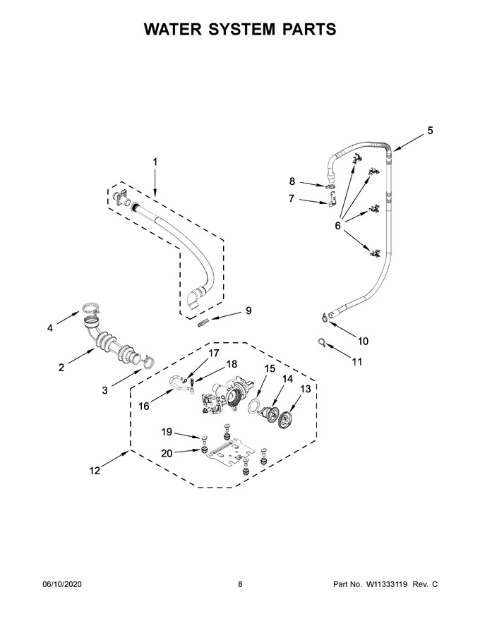 Diagram for 8TMHW6630HW0