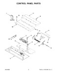 Diagram for 02 - Control Panel Parts