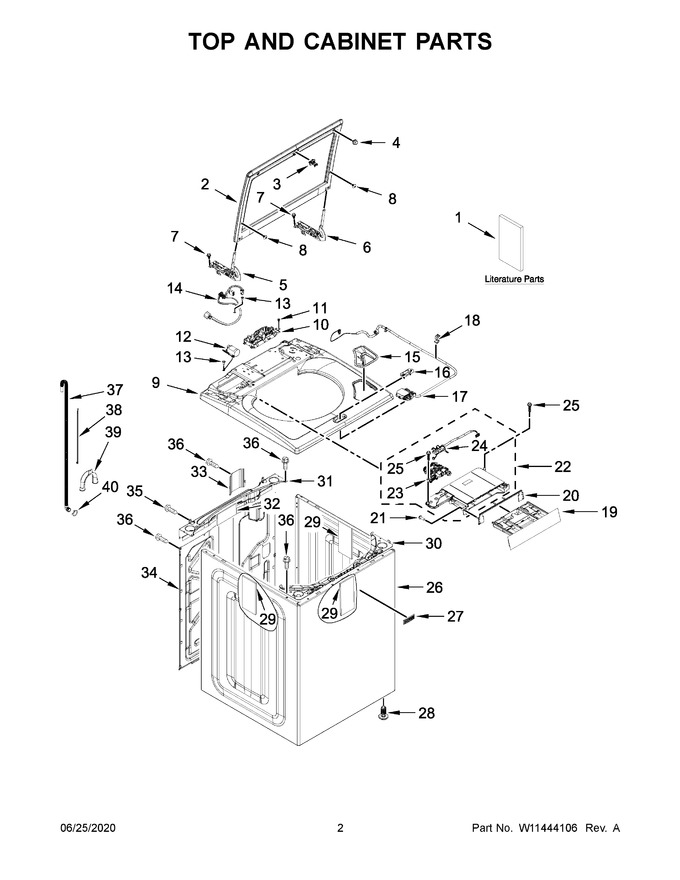 Diagram for MVW6200KW0