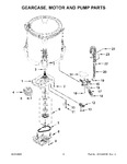 Diagram for 05 - Gearcase, Motor And Pump Parts