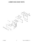 Diagram for 05 - Lower Oven Door Parts