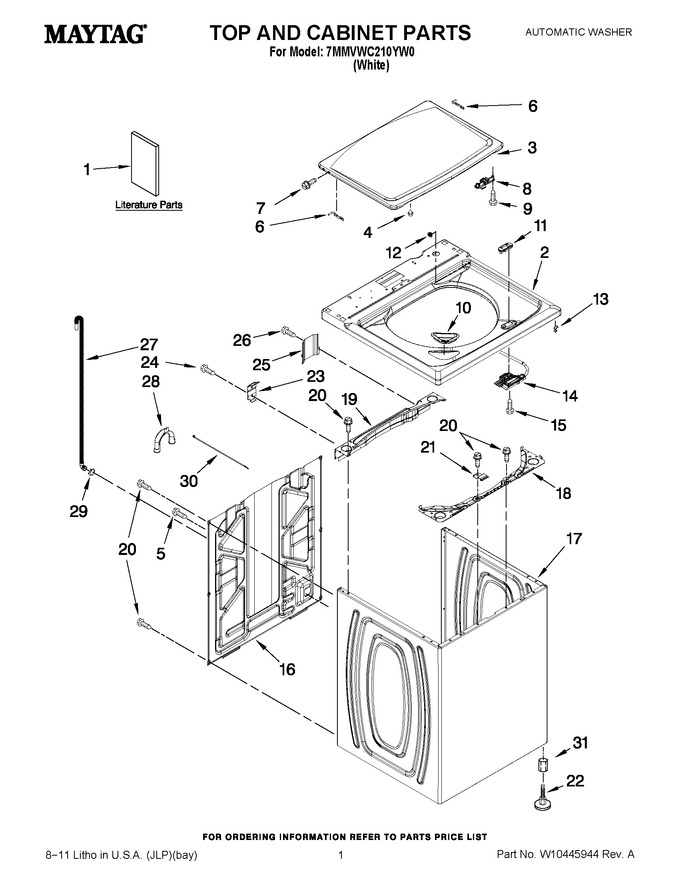 Diagram for 7MMVWC210YW0