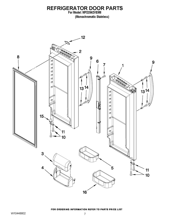 Diagram for MFD2562VEM8