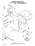 Diagram for 06 - Freezer Liner Parts