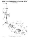 Diagram for 05 - Brake, Clutch, Gearcase, Motor And Pump Parts