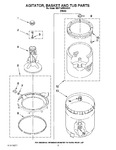 Diagram for 04 - Agitator, Basket And Tub Parts