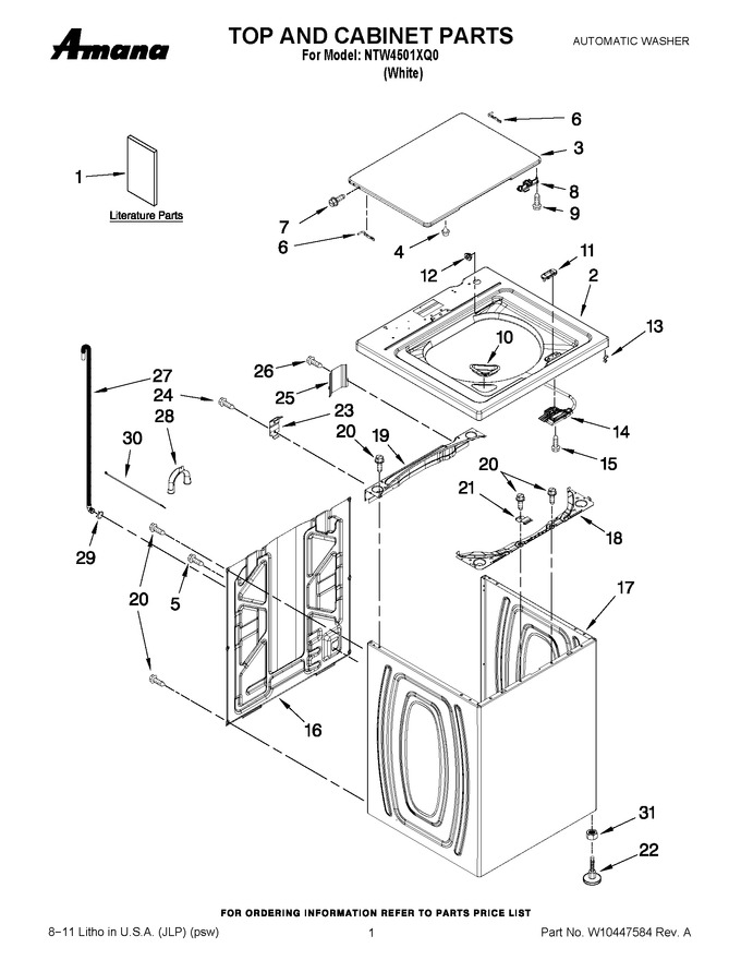 Diagram for NTW4501XQ0