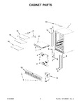 Diagram for 02 - Cabinet Parts