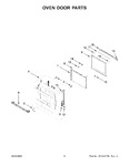 Diagram for 04 - Oven Door Parts