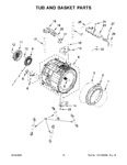 Diagram for 06 - Tub And Basket Parts