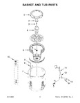 Diagram for 04 - Basket And Tub Parts